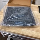 Signature Hardware 12  X 12  Wicker Style Cast Iron Floor Register  Black Powder