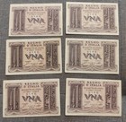 Lot Of Italian Banknotes From 1 Lira Empire 14 11 1939 Kingdom  Lire Sup E Qfds