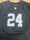 Nike Nfl Oakland Raiders Marshawn Lynch  24 Men s Jersey Black Size 48