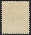 Nauru 1916 Kgv 2d Overprinted In Centre