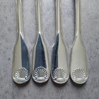Christofle Vendome 4pcs Silverplate Flatware Cake Fork Excellent