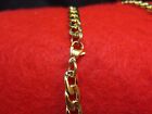 16 -48   Stainless Steel Gold silver black Plated  7mm Cuban Curb Chain Necklace
