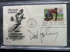 Dick Fosbury Signed First Day Cover Olympic Gold Medal Winner Psa dna Authentic