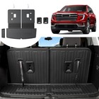 Cargo Mat With Backrest Mat For 2017-2023 Gmc Cargo Liner With Backrest Mat