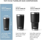 Yeti Rambler 10 Oz Tumbler  Stainless Steel  Vacuum Insulated With Magslider Lid