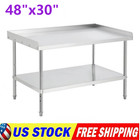 48 x30  Stainless Steel Nsf Restaurant Equipment Stand Grill Table W  Undershelf