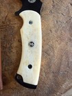 Custom Made Military Style Hunting    Survival Knife W  Sheath  D-2 Steel