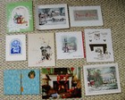 Nice Lot Of 25 Used Vintage Christmas Greeting Cards