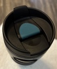 Starbucks Groovy Teal blue Colored Double Wall Tumbler Mug Cup 16 Oz