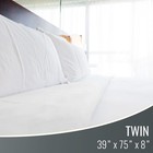 Waterproof Mattress Protector   Mattress Cover Soft Encased Zippered Fit Twin