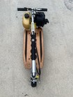 All Original 2001 Go-ped Liquimatic Gas Powered Folding Motor Scooter - Yellow