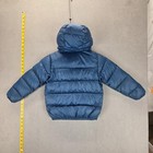Patagonia Jacket Kids 5t Blue Down Puffer Hooded Insulated Full Zip Winter Coat