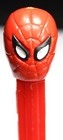  2  No Feet Hong Kong Pez Dispensers - Raven   Spider-man - Vintage