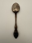 Antique Gorham Sterling Silver Spoon     Ornate Floral Scroll Pattern     Hallmarked