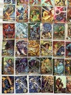 Marvel Trading Cards Lot  90  X-men Marvel Comics  1995 Fleer  Beast  Iceman Vg