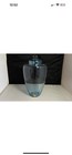 Joe Cariati Glass Ginger Jar Diamond Blue Beautiful