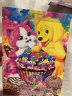 Lisa Frank Notepad Puppy Kitten Cupcake Candy Casey Collectible