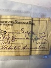 Cancelled Check 1922 The Farmers   Merchants National Bank 1922 Benton  Arkansas