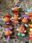 Huge 36 Pc Lot Vintage Mr  Potato Head Spud Kids Figures Hasbro Playskool 1980 s
