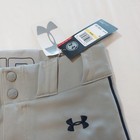 Under Armour Softball Baseball Pants Youth Size Medium Ymd Heatgear Grey Nwt