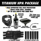 Maddog Tippmann Stormer Tactical Titanium Hpa Paintball Gun Marker Starter Kit