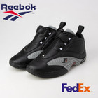 Reebok Answer Iv 4 Allen Iverson Core Black Grey Hr1062 Men s Size Oki   