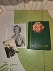 Vintage 1950 s Marilyn Monroe Yearbook Scrapbook Newspaper Magazines Photos