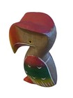 Hand-painted Multicolor Wood Toucan Bird Figurine Sculpture