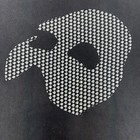 90s Vintage Phantom Of The Opera Graphic Tee Mens Xl Short Sleeve Mask Shirt