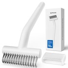 Undercoat Rake For Dogs Deshedding Dematting Comb For Cats Double Coat White
