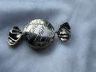 Gorgeous Vintage 925 Sterling Silver Candy Hinged Trinket Pill Box  Rare