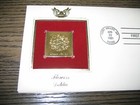 1981 Flowers Dahlia Gold Golden Fdc Cover Replica Stamp