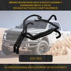 626-802 Engine Heater Hose Inlet   Outlet Assembly Compatible With Ford F-150