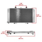 Radiator For Yamaha Grizzly 660 Yfm66f 2005 2006 2007 2008 With Heat Sensor