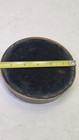 Vtg Deco Heavy Solid Brass Ashtray  Cigars 3 1 2 Lbs