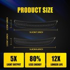 4pcs Rgb Led Side Marker Lights Front Rear Lamps Set For Dodge Charger 2015-2023