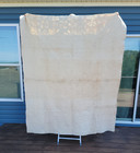 Antique Early 1900 s Handmade Star Quilt 82x69 Indigo Blue 8-point Farmhouse