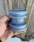 Rare Vivid Cornflower Blue Antique Insulator Absolutely Beautiful Size And Shape