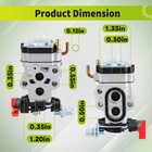 Carburetor Carb For Poulan Gas Backpack Blower Trimmer Ppbp30 Sm30sb 5745905-01