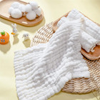 Baby Muslin Washcloths- Natural Cotton Wipes - Soft Newborn Face Towel For Se   