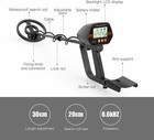 Metal Detector  3 Modes Adjustable Waterproof Detectors  24 -45   With Larger Ba