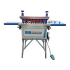 Automatic Curved And Straight Edge Banding Machine 110v 1 2kw Double-side Glue