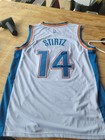 Bennett Stirtz Signed Nike White Jersey Oklahoma City Thunder Free Shipping Iowa