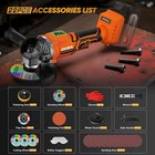 Cordless Angle Grinder For Dewalt 20v Max Brushless 9500rpm 4 5-5in Cutting Tool