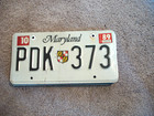 Maryland Seal         License Plate Buy All States Here Free Shipping
