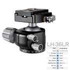 Low Profile 83mm Camera Tripod Ball Head With 360   Pan And Quick Release Plate
