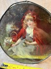 Victorian Chimney Flue Cover  Made In Germany Glass