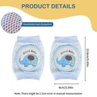 Anti Slip Infant Toddler Baby Knee Pads Protectors For Crawling 6 To 24 Months