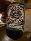 Vintage Rare Seidlitz Marine Craft Enamel Citron Yellow Paint Can Full Kansas 