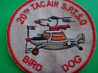 Usaf 20th Tactical Air Support Squadron Bird Dog Patch From Vietnam War Era